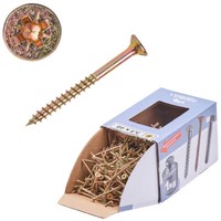 Spanplattenschrauben 3,5X40 PZ2 Verzinkt Teilgewinde 1Kg Holzschrauben Schrauben