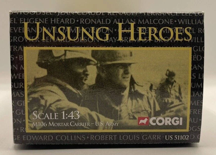 Corgi M106 Mortar Carrier US Army Ltd Ed 1:43 Scale Model Diecast US 51102 2003 - Image 4 of 4