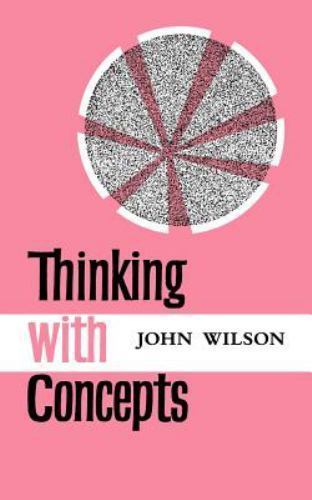 Thinking with Concepts Wilson Paperback Cambridge University Press 9780521096010