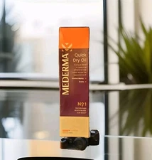 Mederma Quick Dry Oil For Stretch Marks  Scars 3.4oz./100ml New In Damaged Box