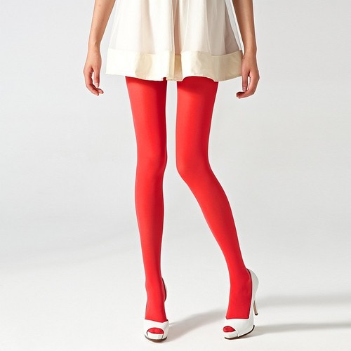 Tights Pantyhose Women Stocking Footed Hosiery OPAQUE 120D for Costume Dance - Picture 11 of 28