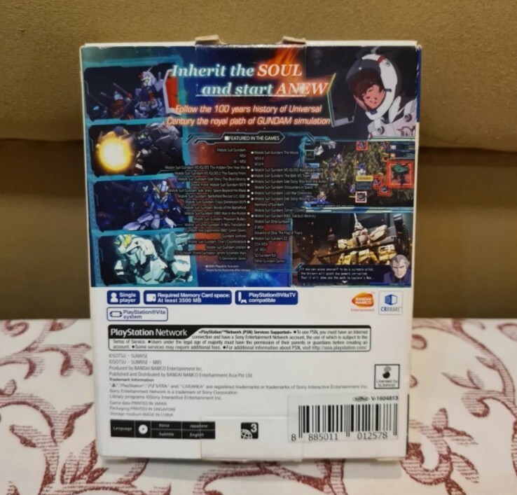 プレイステーションvite SD Gundam G Generation Genesis PS Vita (English Version) USED | eBay