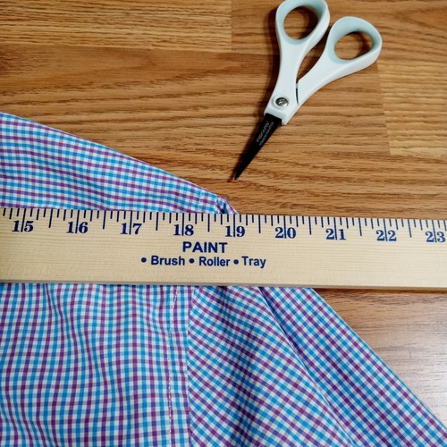 Camicia uomo Banana Republic taglia L manica lunga slim fit cotone gingham abbottonata - Foto 9 di 12
