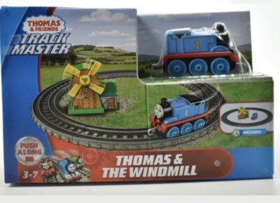 NIB THOMAS Train & FRIENDS & THE WINDMILL WITH TRAIN TRACKS CHRISTMAS GIFT