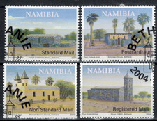 1 Satz Briefmarken Namibia 1135/1138 o Historische Gebäude Bethanien # 914