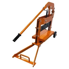 Manual Permeable Bricks Cutting Machine Movable Paving Tool Block Splitter Paver