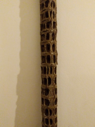 Viktorianisches Zeitalter Haiwirbel Gehstock antike Wirbelsäule 33 Zoll - Bild 6 von 11