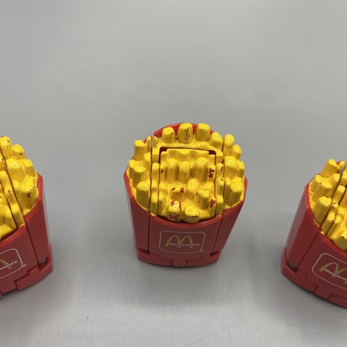 Vintage 1990s Mcdonald's Changeables Happy Meal Transformers French Fries #5 - Picture 4 of 16