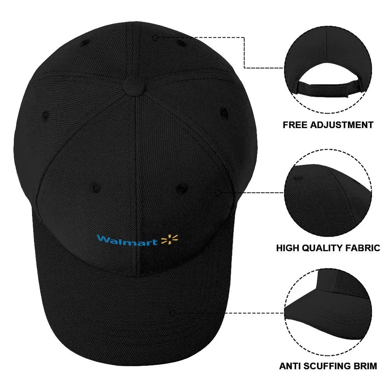 Walmart Baseball Cap: Sun Hat for Women and Men