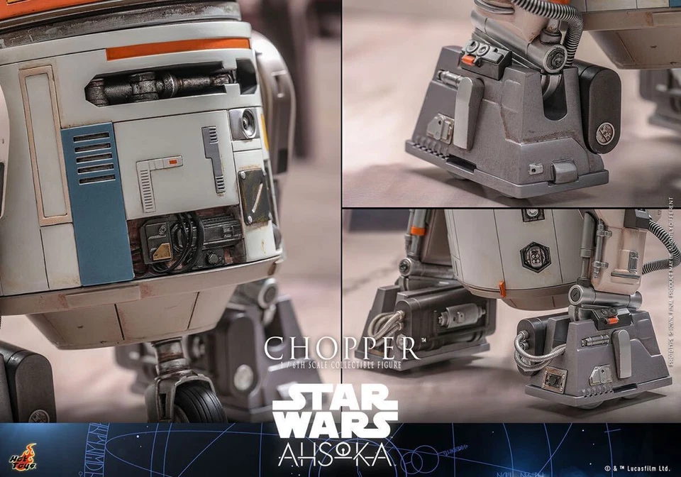  Hot Toys TMS112 星球大战 Ahsoka Chopper 1/6 可动人偶现货收藏品 — 第 2/4 张图片