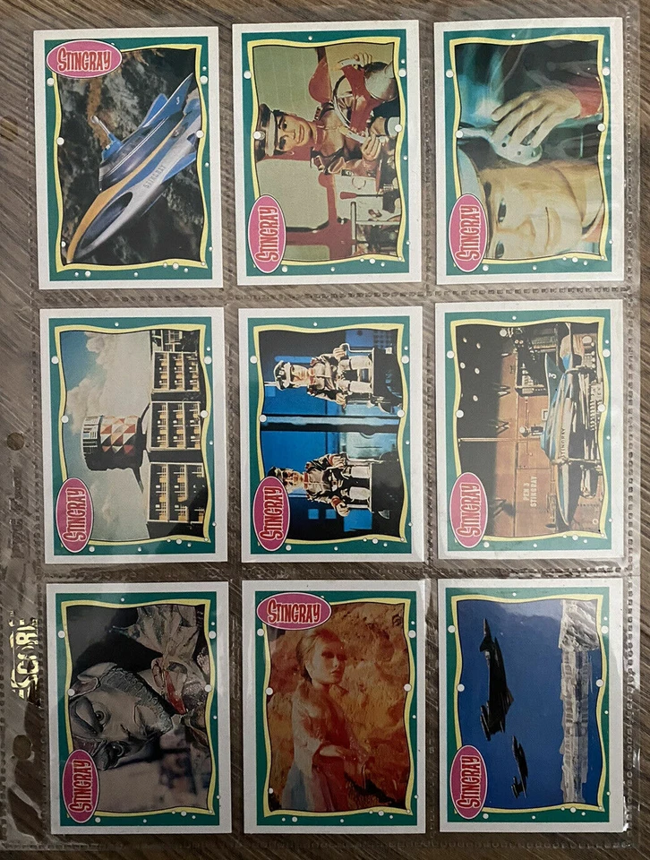 THUNDERBIRDS STINGRAY CAPTAIN SCARLET Set of 66 Cards Gerry Anderson Near Mint - Image 4 of 4