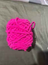 Yarn - 100% Polyester -Magenta - 1 ball - New...