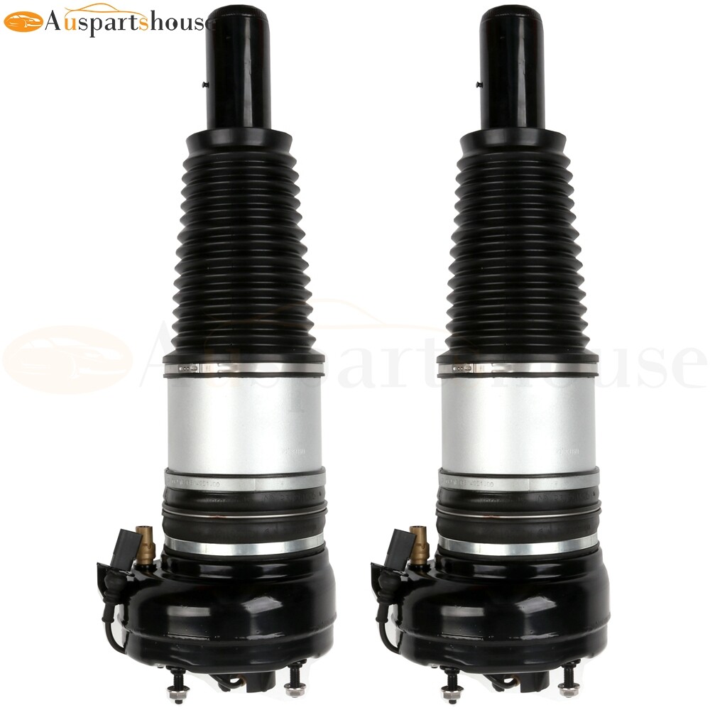 Pair Front Air Suspension Shock For Audi A6 A7 A8 Quattro 3.0L Bentley Mulsanne