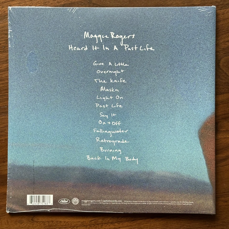 Maggie Rogers - Heard It In A Past Life: 5 Year Anniversary LP Limited Edition ✅ - Image 3 of 4