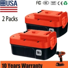 1/2Pack 18V for Black and Decker HPB18 18 Volt 4.5Ah Battery HPB18-OPE 244760-00