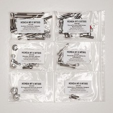 HONDA MT-5 MT MTX 50 1979-1996 Kit vis BTR inox moteur complet MT5 MT50S