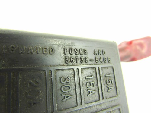 For Subaru Justy G3X MHY 2003 1,5 Benzin Steuergerät Sicherungskasten Fuse box - Picture 5 of 5