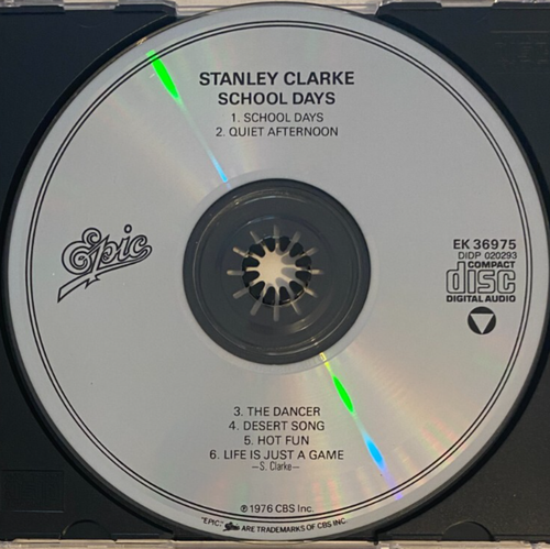Stanley Clarke – School Days CD - Picture 3 of 3