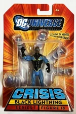 Black Lightning MOC DC Universe Crisis 4" 2008 Figure 18