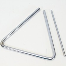 Metal Percussion Triangle 5" Idiophone Instrument w/Stick
