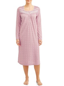 plus size long sleeve nightgowns