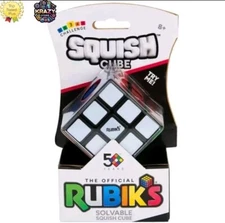 Soft Foam Rubik’s Cube - Squishy 3x3 Puzzle Toy for Stress Relief and Fidget Fun