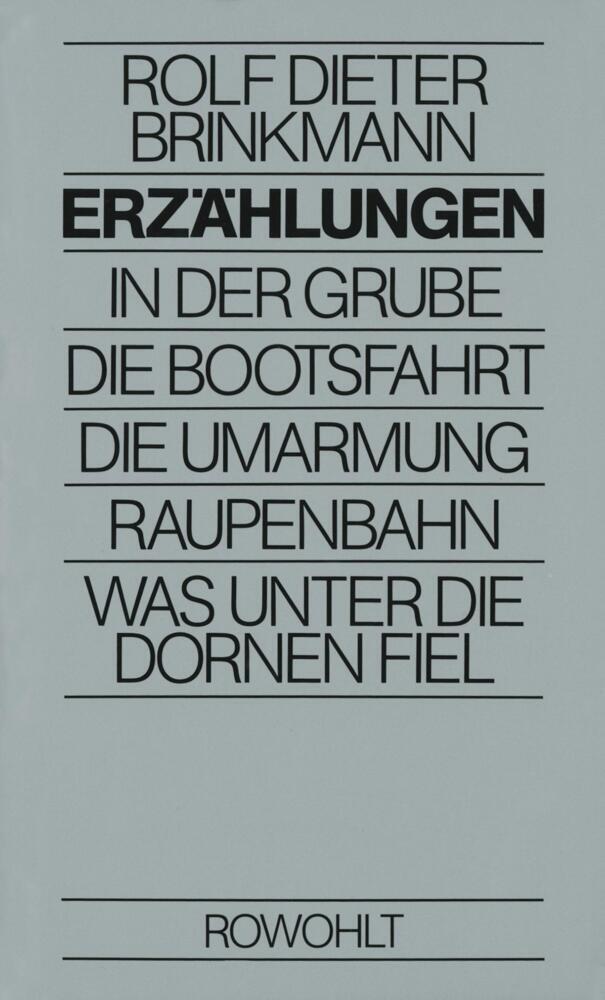 Thumbnail - Erzählungen - Rolf Dieter Brinkmann - 9783498004934 Portofrei