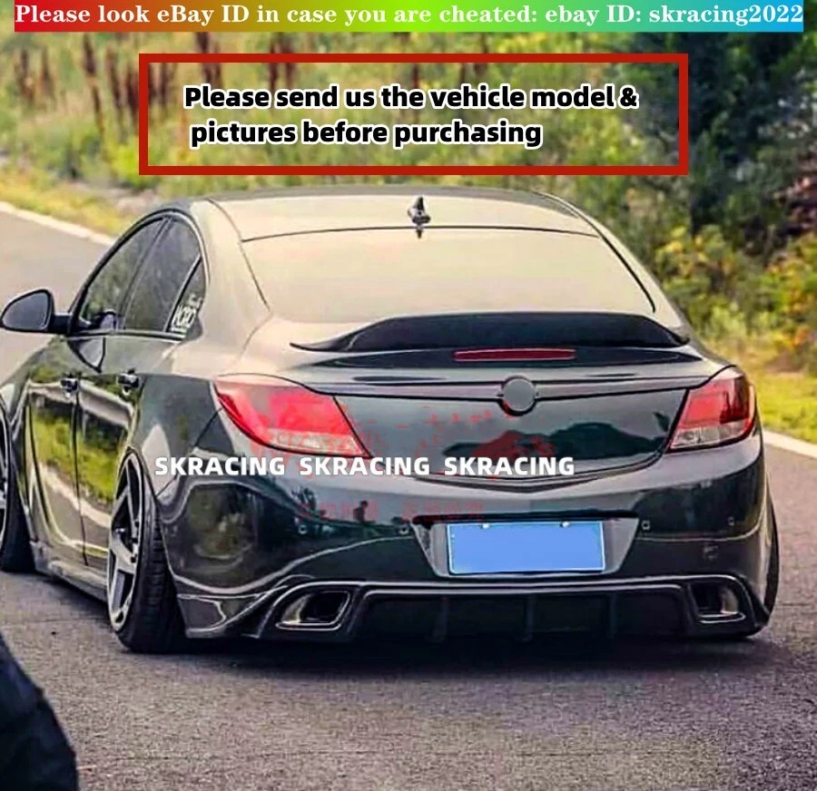 Спойлер закраина заднего крыла багажника из настоящего углеродного волокна для Buick Regal GS GSI 2011-2017 - Изображение 2 из 4