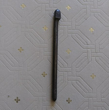 Antique vintage carved boho hair stick barrette 4 1/8 inches long