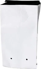 HFS Poly Grow Bag Planters 1 Gallon Grow Bag, 50 Pack Panda Film,Black and White