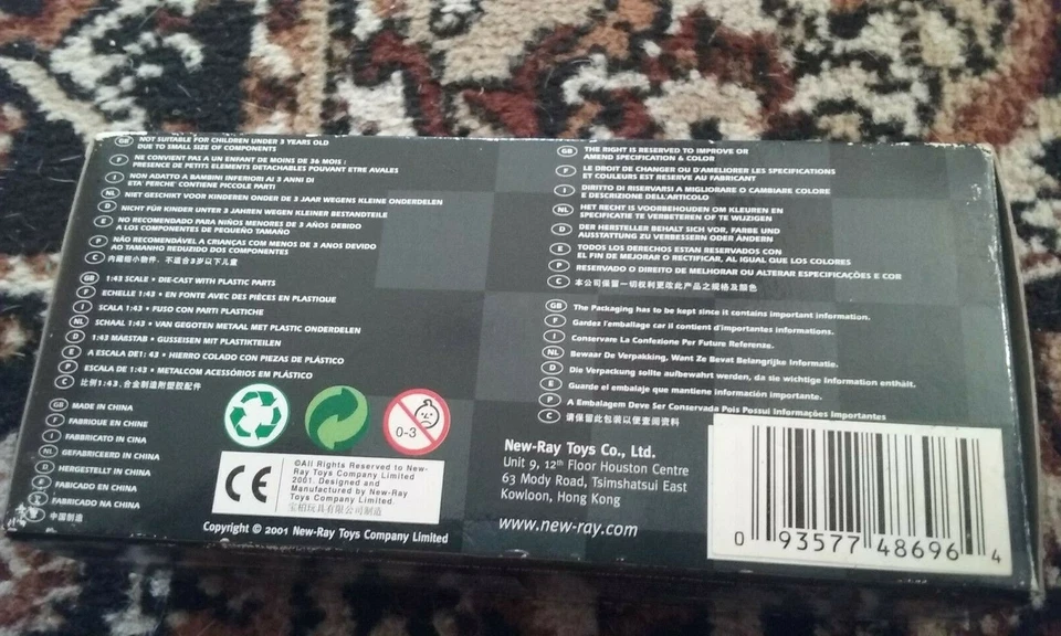 New Ray 1955 Buick Century conversível City Cruiser coleção New-Ray 1:43  - Imagem 3 de 4