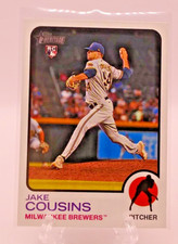 2022 Topps Heritage Jake Cousins RC #116 Brewers