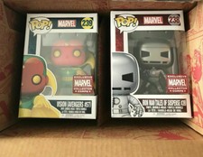 Marvel Collector Corps First Appearance Avengers - Iron Man + Vision FUNKO POP