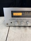 Vintage Wood Grain Silver Face Criterion Mark 1 Receiver Stereo — photo 2