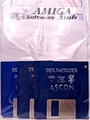 COMMODORE AMIGA -- DER PATRIZIER  (ASCON)