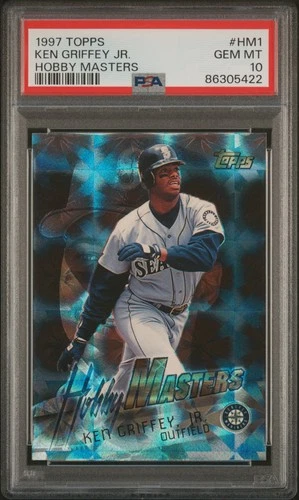 1997 Topps Hobby Masters #HM1 Ken Griffey Jr. Hobby Masters PSA 10