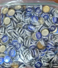 500 Olders Style Bud Light 'BL' Beer Caps Twist Off No Dents Crafts Epoxy