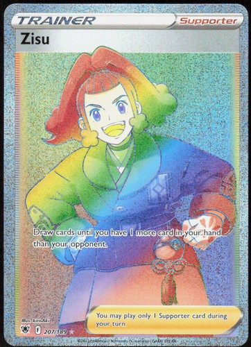Zisu (Secret) 207/189 Holofoil Secret Rare SWSH10: Astral Radiance NM Pokemon