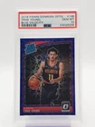 TRAE YOUNG 2018-19 DONRUSS OPTIC BLUE VELOCITY ROOKIE #198 HAWKS PSA 10 Q5194