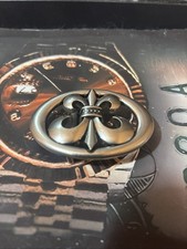 Chrome Hearts CH Belt Buckle Silver fleur-de-lis
