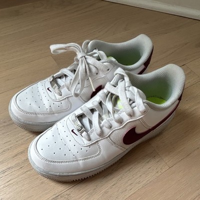 Nike Air Force 1 Crater Next Nature White Low  Leather Sneakers DH8695-100 (6Y)