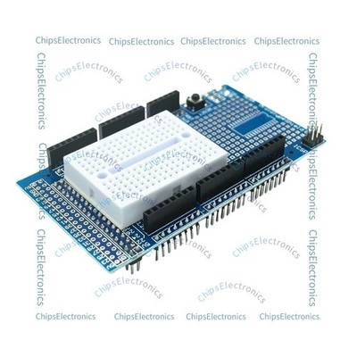 Prototype Shield ProtoShield V3 + Mini Bread Board