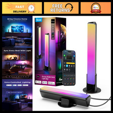RGBICWW Smart Light Bar - LED TV Lights for Gaming Living Room, App Control, M