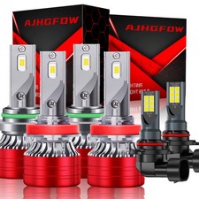 For 2016-2018 Dodge Ram 1500 2500 3500 Led Headlight Hi Lowfog Light Bulbs Kit