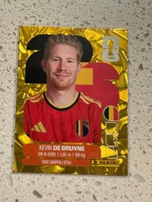 2026 Panini FIFA World Cup Sticker Kevin de Bruyne Crumple Bel15 Belgium