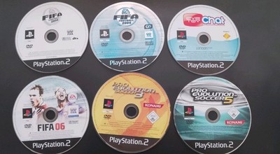 PS2 Spiele Konvolut FIFA Pro Evolution Soccer