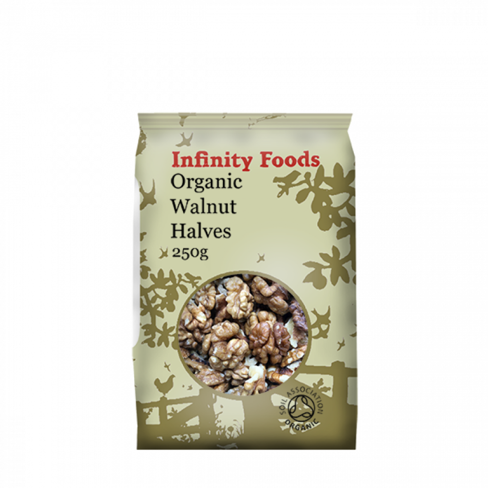 Infinity Foods Organic Walnut Halves 250g