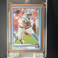 2024 Panini Donruss Optic Xavier Legette #299 Aqua Prizm /299 Panthers