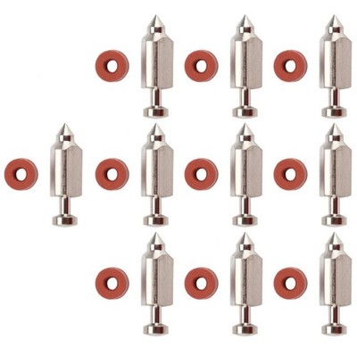 10-Pack Carburetor Float Seat Kit 398188 Replacement For 12C600 12D600 Engine