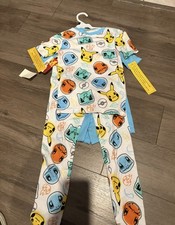 Kids Pok mon 4PC Pajama Set Size 8